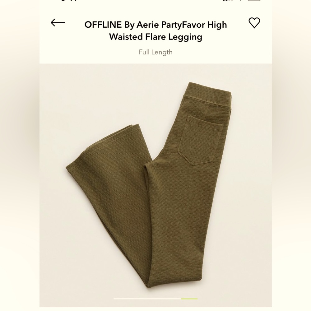 Offline by Aerie PartyFavor High Waisted Flare Legging